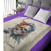 La Calavera Hermosa, Brauch Fleecedecke