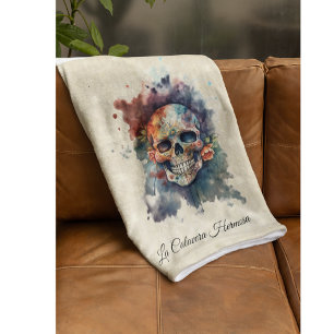 La Calavera Hermosa, Brauch Fleecedecke