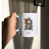 La Calavera Hermosa, Brauch Kaffeetasse