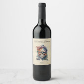 La Calavera Hermosa, Brauch Weinetikett (Vorderseite)