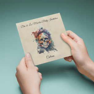 La Calavera Hermosa, individuell anpassbar Einladung