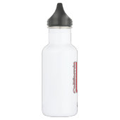 LA California Graurotes Logo Trinkflasche (Links)