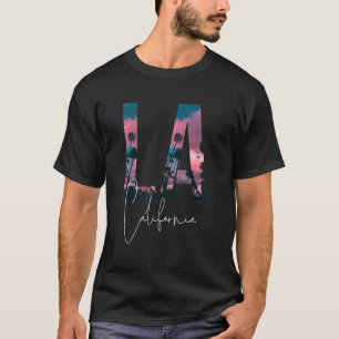 La California Los Angeles Palm Trees Venice Beach T-Shirt