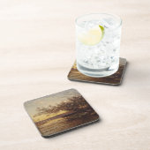 La Camargue, Coucher De Soleil - Félix Ziem Getränkeuntersetzer (Rechte Seite)