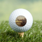 La Camargue, Coucher De Soleil - Félix Ziem Golfball (Insitu T-Shirt)