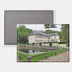 La-Cambre-Abtei in Brüssel, Belgien Magnet