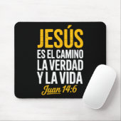 La Camisa De Jesus En Espanol Christian Spanish Mousepad (Mit Mouse)