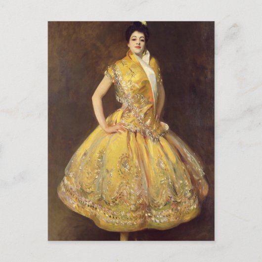 La Carmencita, 1890 Postkarte (Vorderseite)