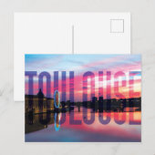 La Carte Postale Toulousaine. Postkarte (Vorne/Hinten)