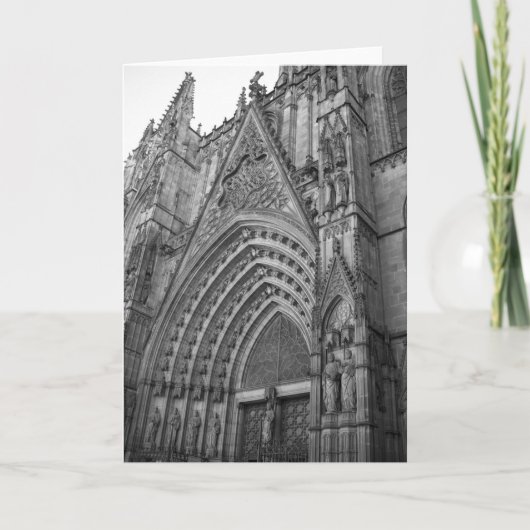 La Catedral Grußkarte Karte (Vorderseite)