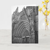 La Catedral Grußkarte Karte (Gelbe Blume)