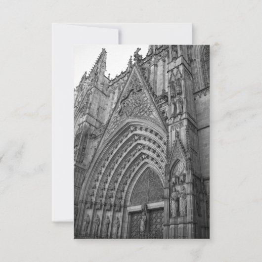 La Catedral Invite (Barcelona, Spanien) Einladung (Vorderseite)