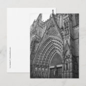 La Catedral Postcard (Barcelona, Spanien) Postkarte (Vorne/Hinten)