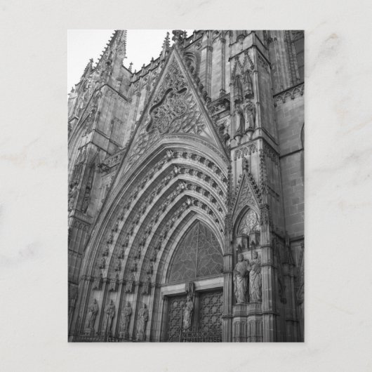 La Catedral Postcard (Barcelona, Spanien) Postkarte (Vorderseite)
