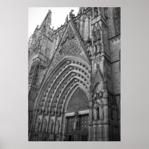 La Catedral Poster Print (Barcelona, Spanien)