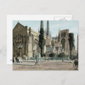 La Cathedral St. Andre, Bordeaux, Frankreich Postkarte (Vorne/Hinten)