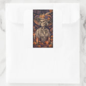 La Catrina Aufkleber (Tasche)