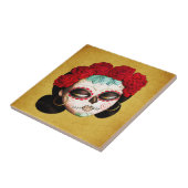 La Catrina - Dia de Los Muertos Girl Fliese (Seite)