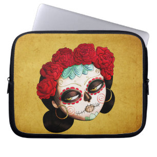 La Catrina - Dia de Los Muertos Girl Laptopschutzhülle