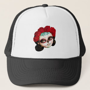 La Catrina - Dia de Los Muertos Girl Truckerkappe