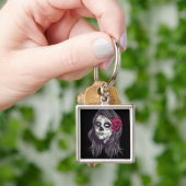 La Catrina - Dia De Los Muertos Schlüsselanhänger (Hand)