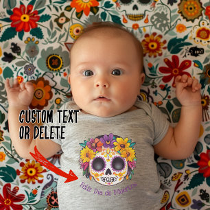 🌹 La Catrina Dia de Muertos 🌹 Baby Strampler