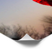 La Catrina in Halloween Poster (Ecke)