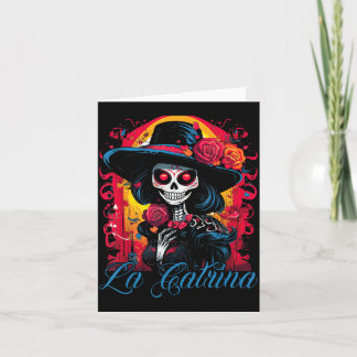 La Catrina Kleid Stylisches Tag Der Regierung Karte