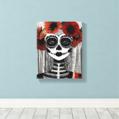 La Catrina Leinwanddruck (Insitu (Holzboden))