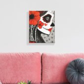 La Catrina Leinwanddruck (Insitu (Wohnzimmer))