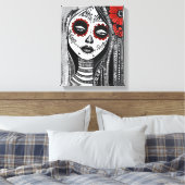 La Catrina Leinwanddruck (Insitu (Schlafzimmer))