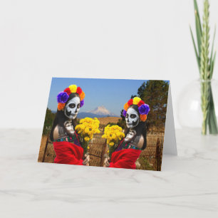 La Catrina Party-Einladung. Karte