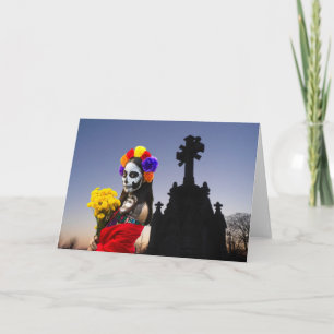 La Catrina Party Einladung. Karte