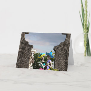 La Catrina Party Einladung. Karte