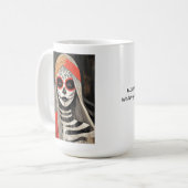 La Catrina Pirate Kaffeetasse (Vorderseite Links)