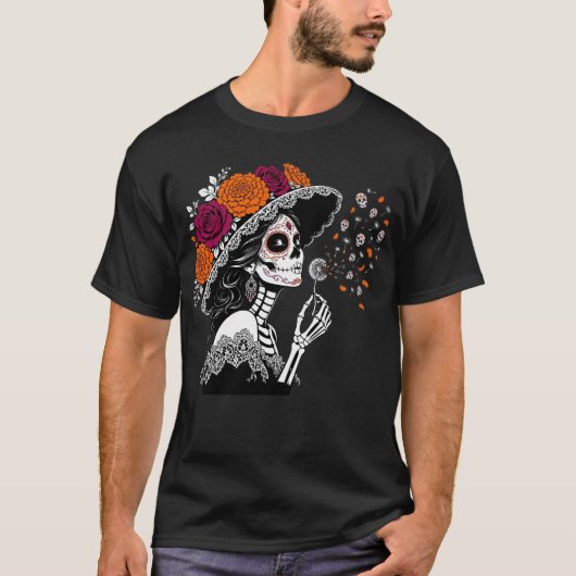 la Catrina pustet Löwenzahn T-Shirt (Vorderseite)