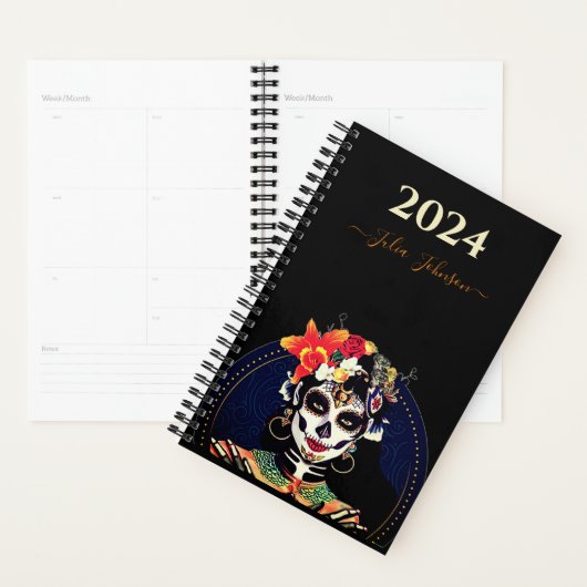 LA CATRINA SUGAR SKULL 2024 - Terminkalender indiv Planer (Anzeige)