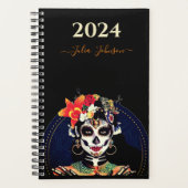 LA CATRINA SUGAR SKULL 2024 - Terminkalender indiv Planer (Vorderseite)