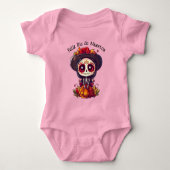La Catrina T-Shirt Baby Strampler (Vorderseite)