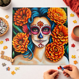 La Catrina Tag der Toten Puzzle