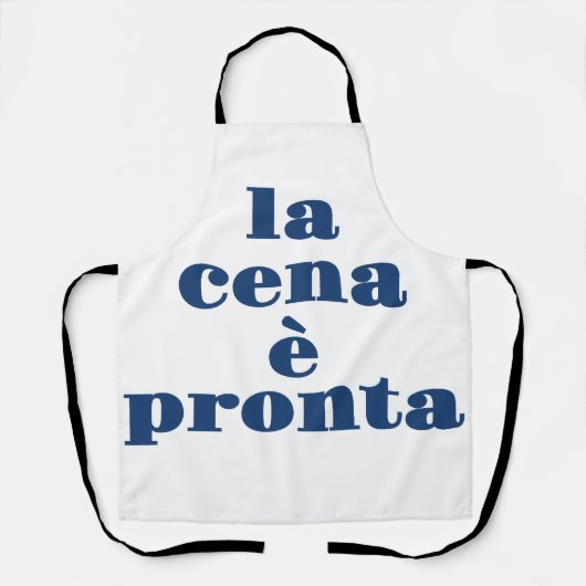 La Cena E Pronta Schürze (Vorderseite)