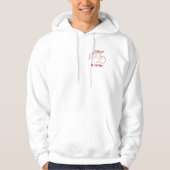 La cerise pin hoodie (Vorderseite)