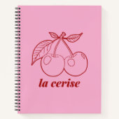 La cerise pin notizblock (Vorderseite)