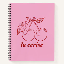 La cerise pin notizblock
