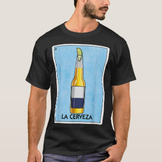 La Cerveza mexikanisches Bier mit Limoner mexikani T-Shirt