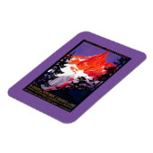 La Chaine De Mont-Blanc Vintag PosterEurope Magnet (Linke Seite)