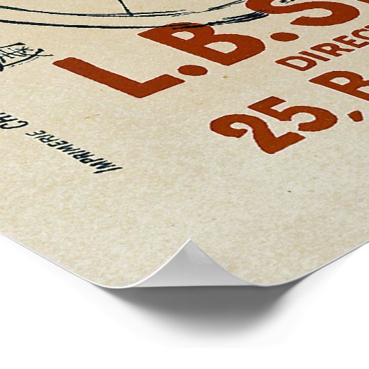 La Chaine Simpson Poster (Ecke)