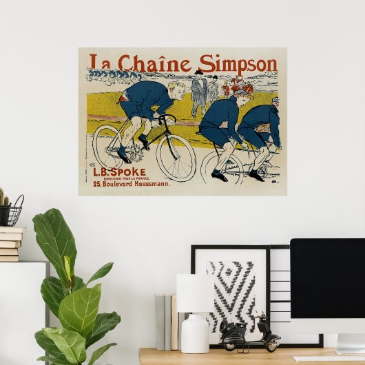 La Chaine Simpson Poster (Heimbüro)