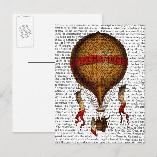 La Chambre Postkarte (Vorne/Hinten)