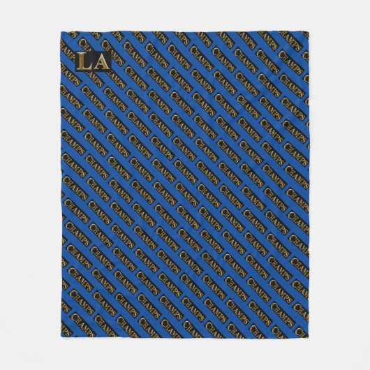 LA CHAMPS FLEECEDECKE (Vorderseite)